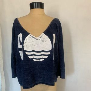 Sol Angeles Logo Cotton Sweatshirt size Small